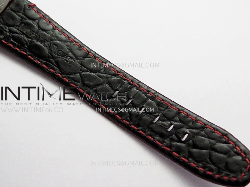 Code 11.59 Chrono 26393 SS APSF 1:1 Best Edition Red Dial On Red Leather Strap Super Clone SA4401